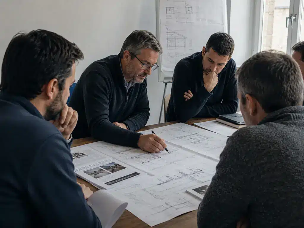 Session de formation continue d'experts bâtiment